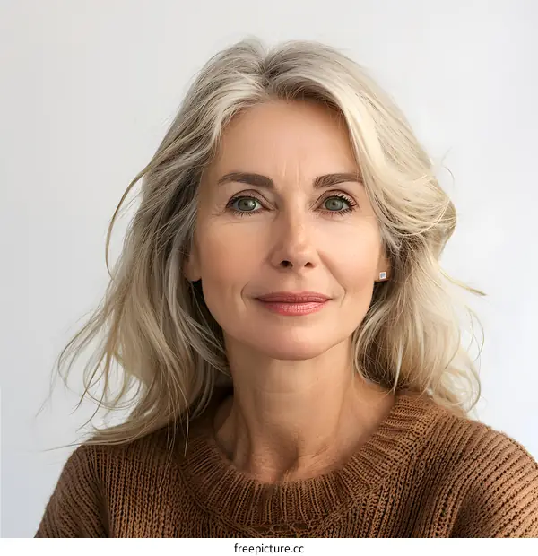 Portrait of a Confident Senior Woman