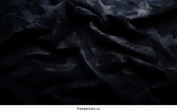 Dark Fabric Texture with Subtle Patterns