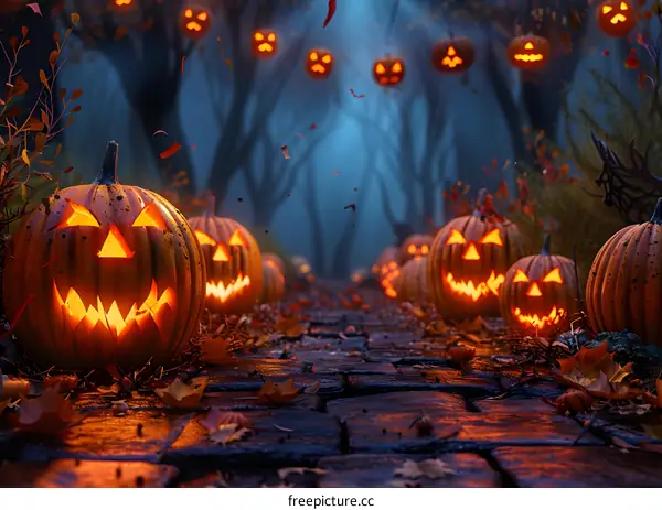 Halloween Jack-o-lantern