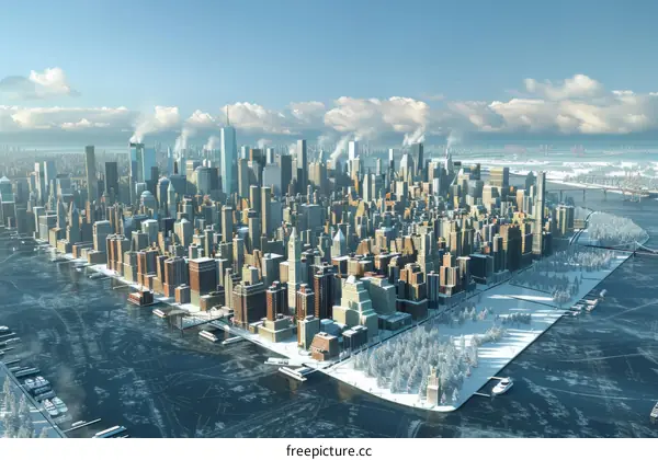 A Winter Wonderland Transforms New York City