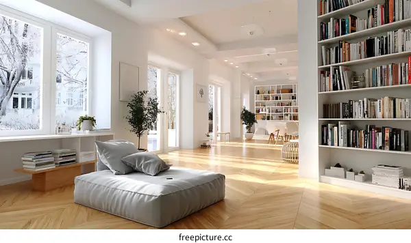 Modern Stylish Winter Home Interior Design