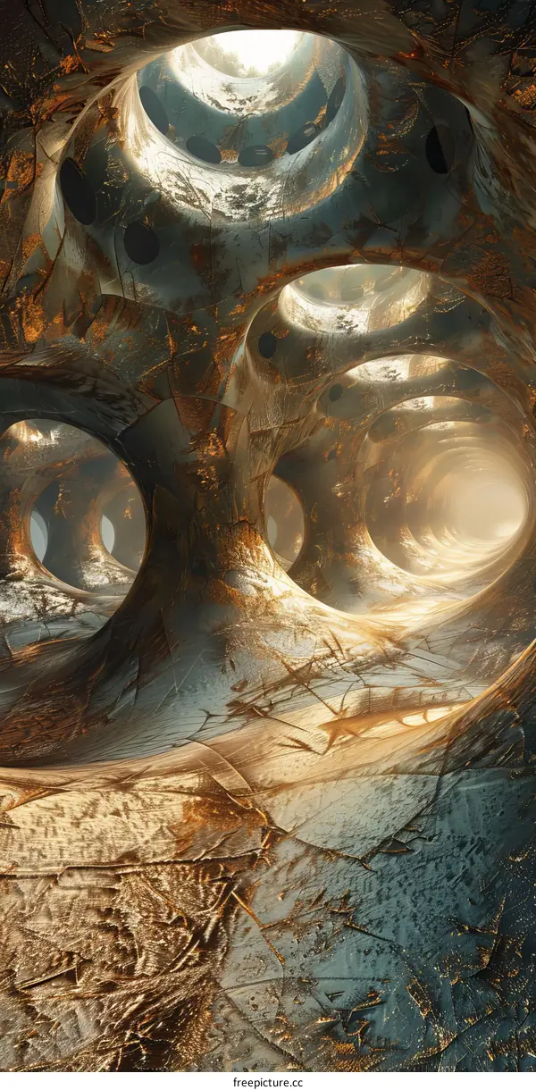 Mystical Alien Underground Structure