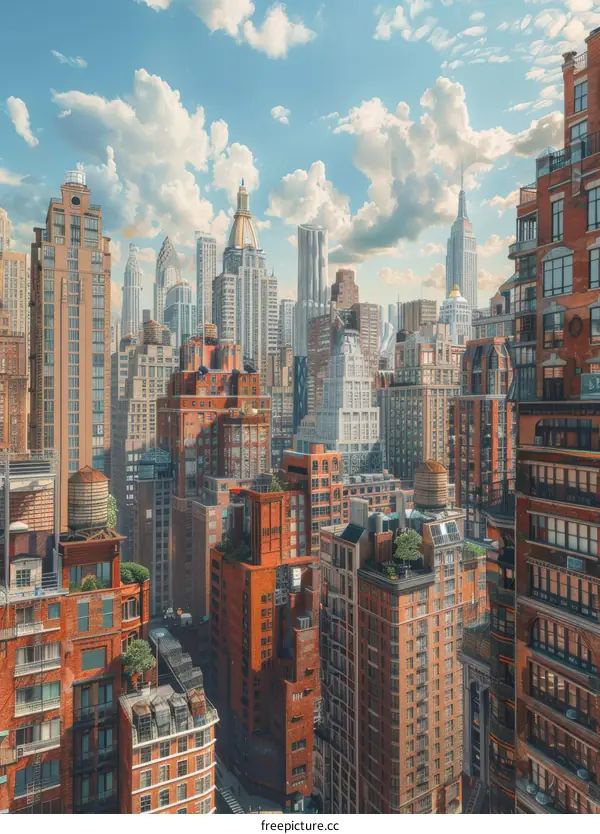 Manhattan Skyline: New York City Architecture