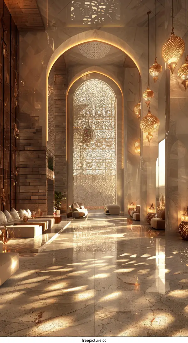 Luxurious Modern Spa Lounge Interior Design