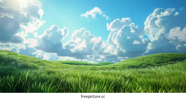 Stunning Summer Meadow Landscape