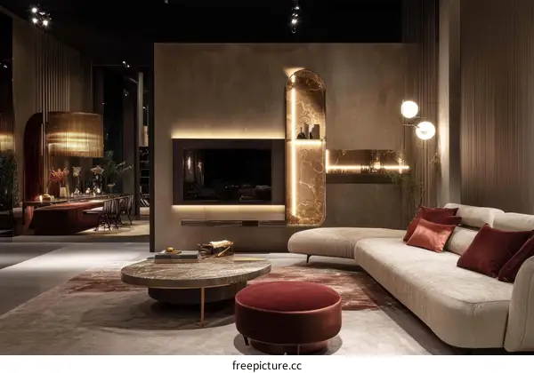 Modern Luxury Living Room Design