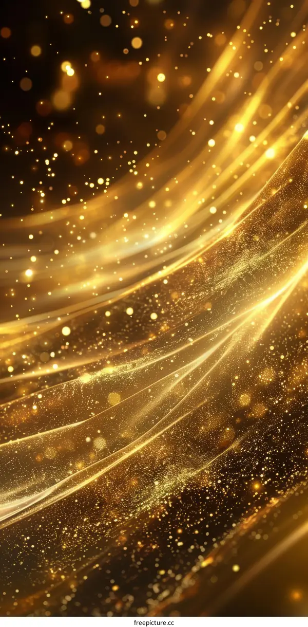 Golden Waves of Light