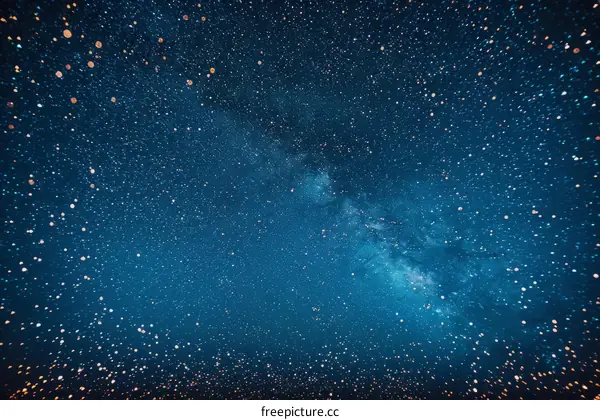 仰望星空，繁星点点，浩瀚无垠，令人心旷神怡