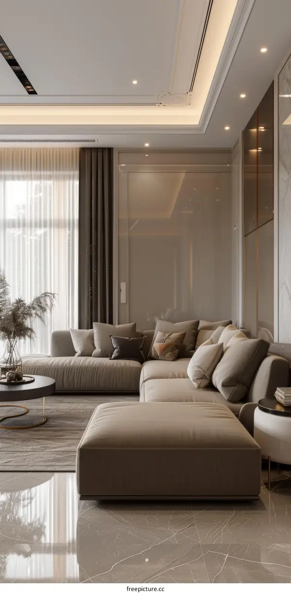 Modern Living Room Design with Minimalist Style