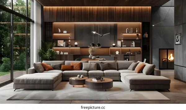 Luxurious Modern Living Room