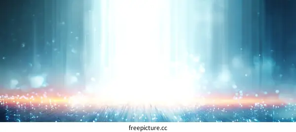 Abstract Light Beam Effect Background