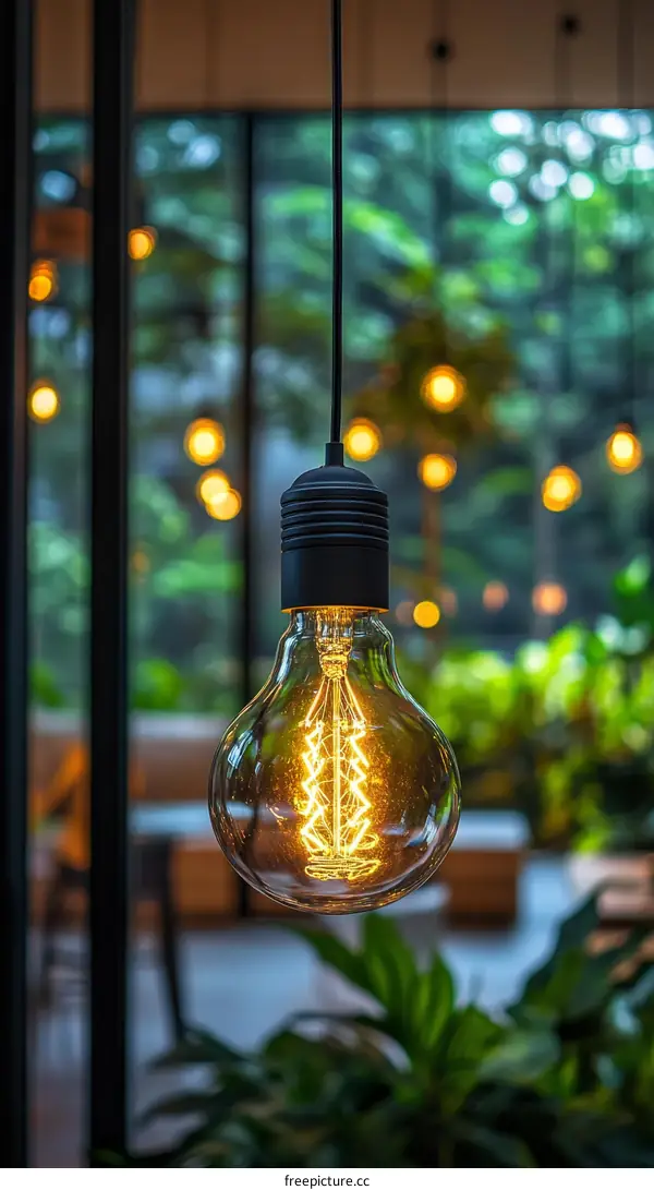 Warm Glow Vintage Edison Bulb Lighting Design