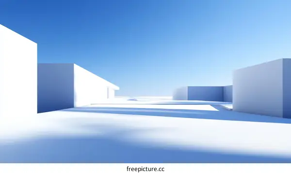 Abstract Architectural Design Landscape