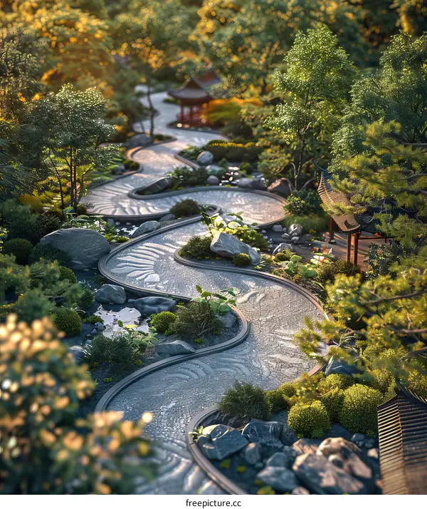 Garden Path in the Park