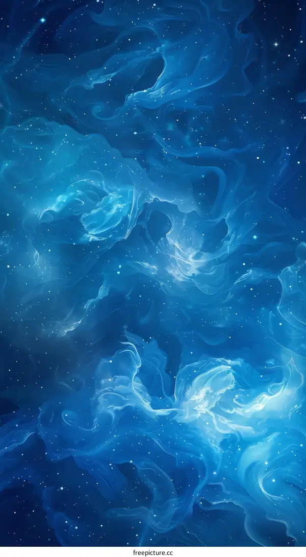 Fantasy Nebula and Galaxy