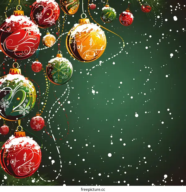 Christmas decorative balls