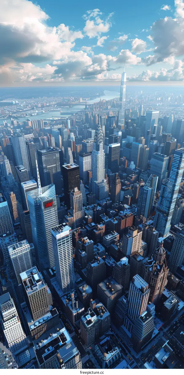 New York City Skyline, Manhattan, USA