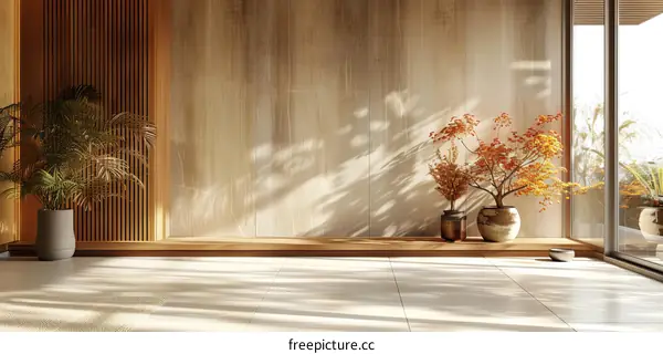 Calm and Serene Modern Japanese Interior Design