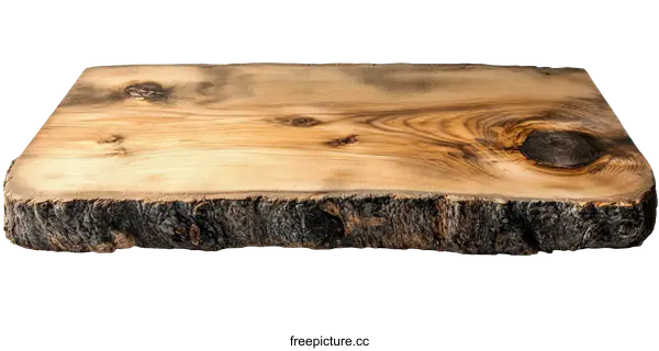 [Transparent Background PNG]Wooden Cutting Board Table Top