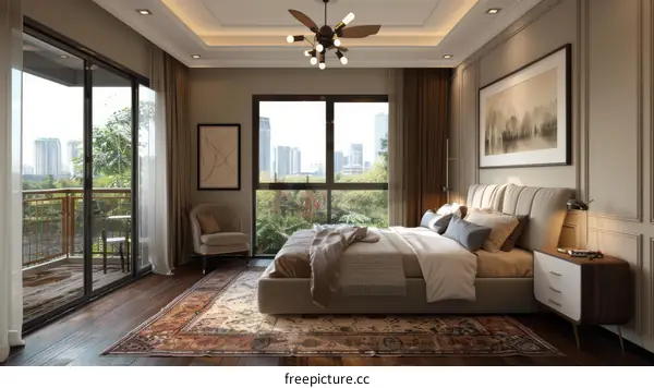 Modern Elegant Bedroom Interior Design