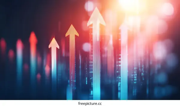 Digital Growth Trend Illustration