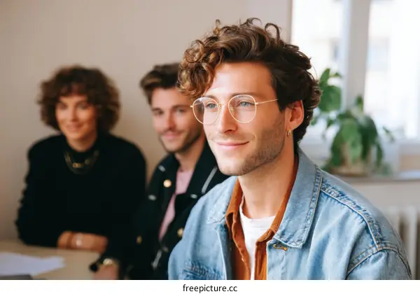 Casual Meeting of Diverse Group