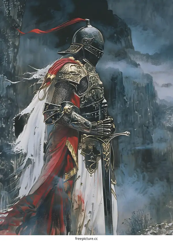 The Lone Knight in the Mist