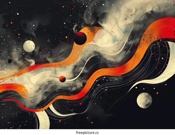 Abstract Artistic Space Exploration