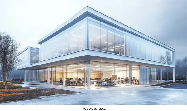 Modern Office Building Exterior Design