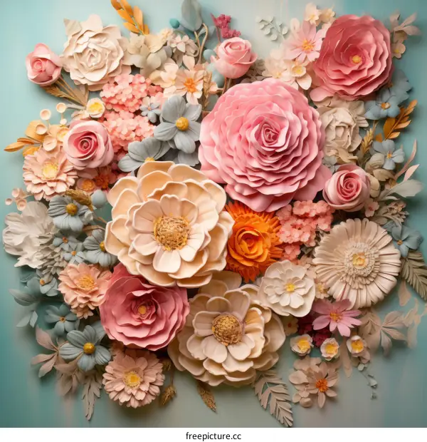 Pastel Floral Arrangement