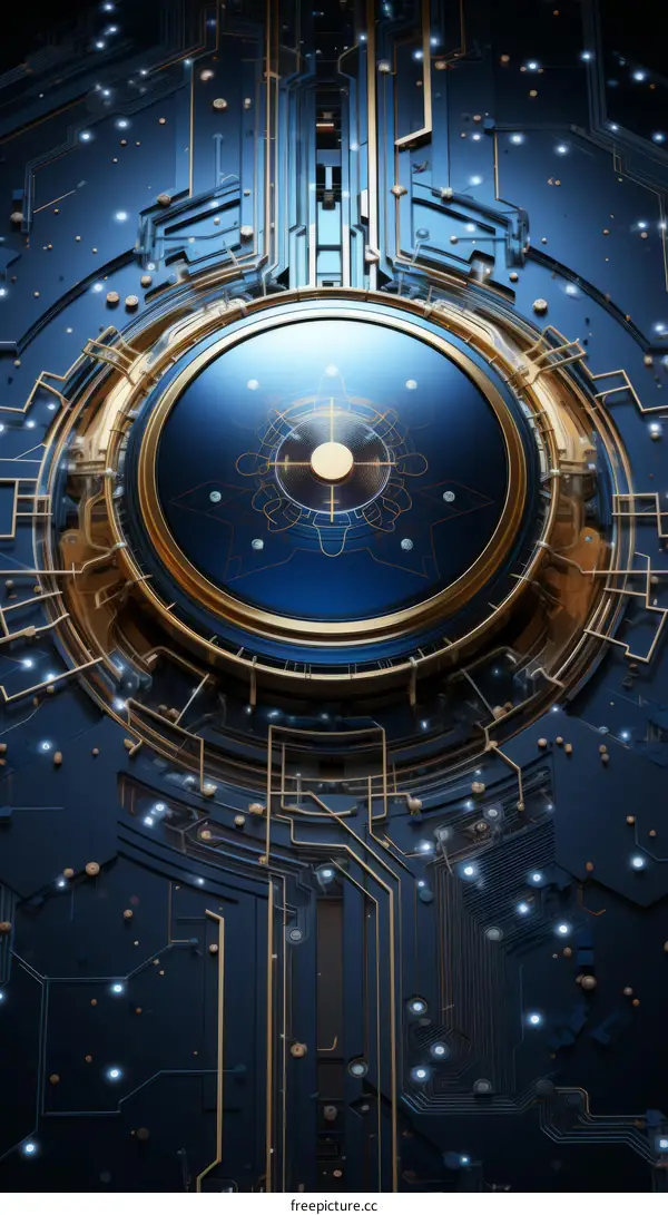 futuristic technology background