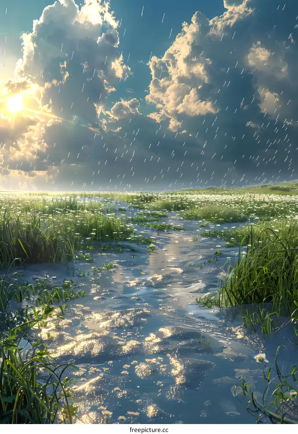 Beautiful Summer Landscape