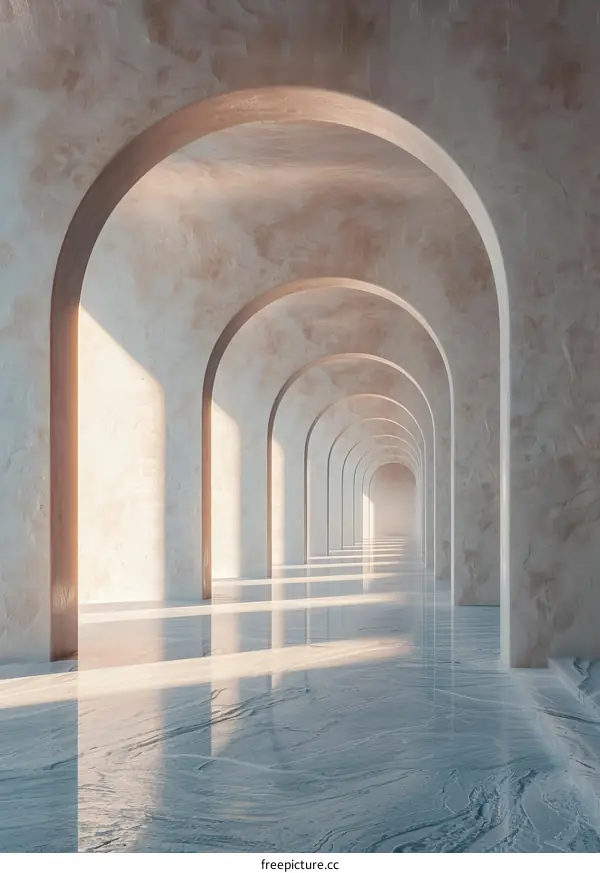 Minimalist Arches Architecture Interior Design