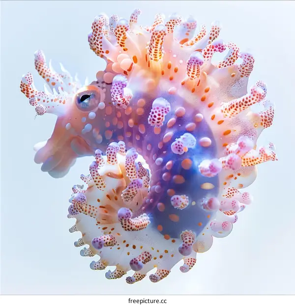 A beautiful and unique creature of the deep sea