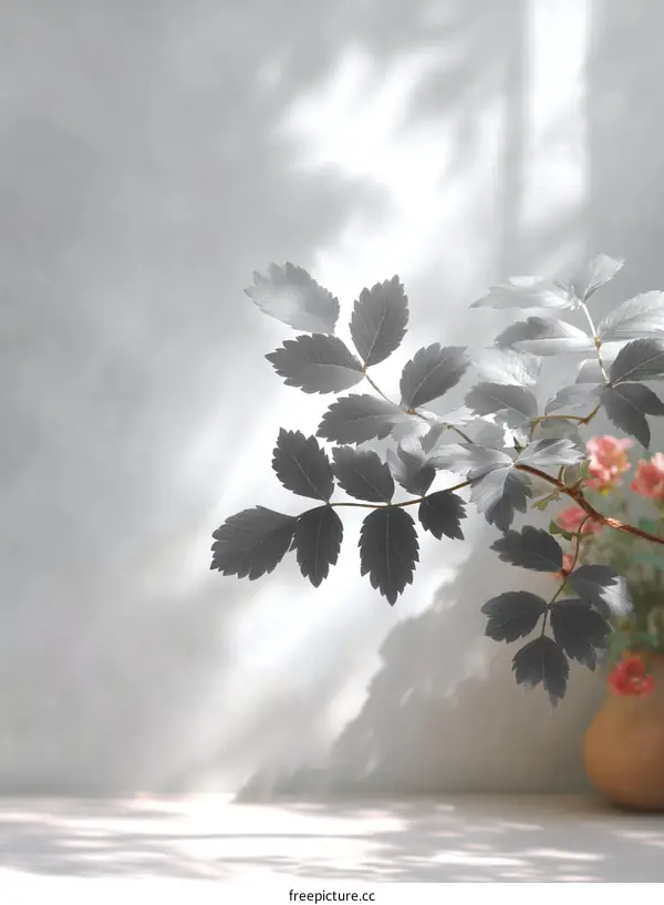 Nature Sunlight Shadow Still Life Image