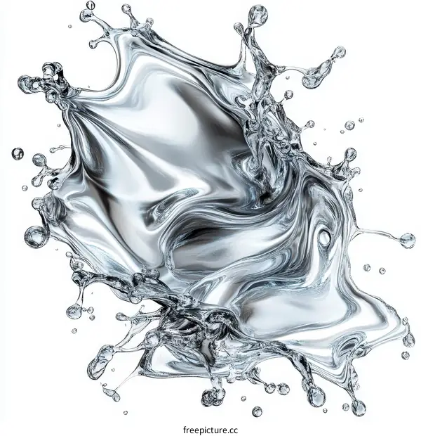 Stunning Water Splash Art Illustration