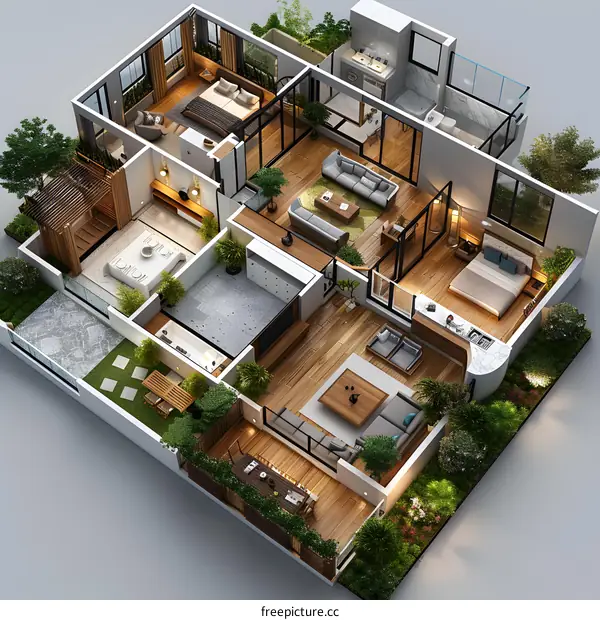 Modern House Plans Interior Design