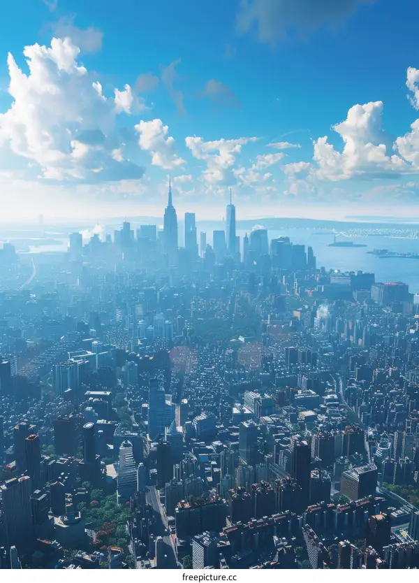 Manhattan Skyline - New York Cityscape