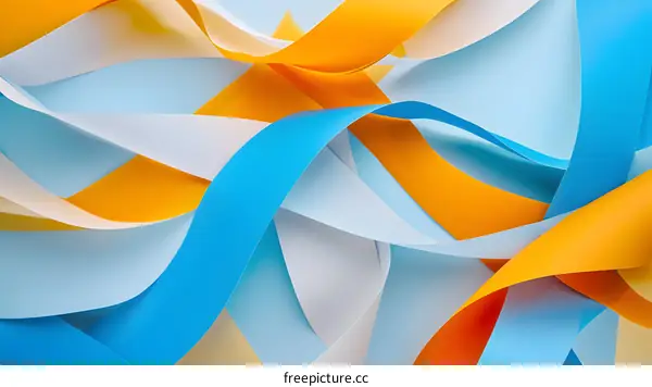 Abstract Colorful Paper Texture Background