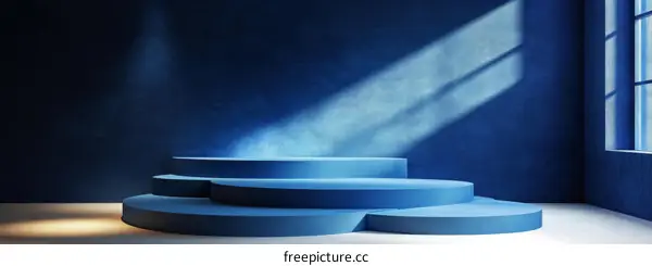 Modern Blue Product Showcase