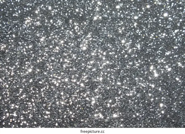 Silver Glitter Background Texture