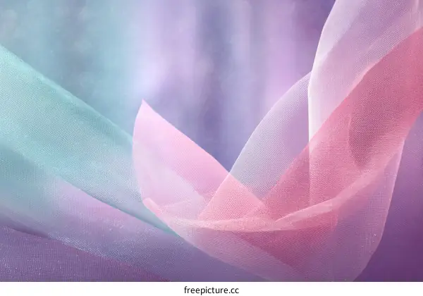 Colorful Fabric Texture with Soft Pastel Hues