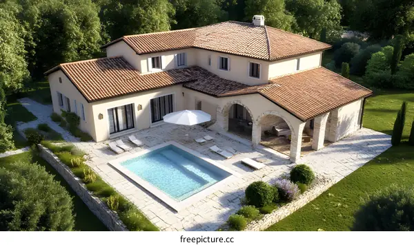 Luxury Villa with Swimming Pool and Garden