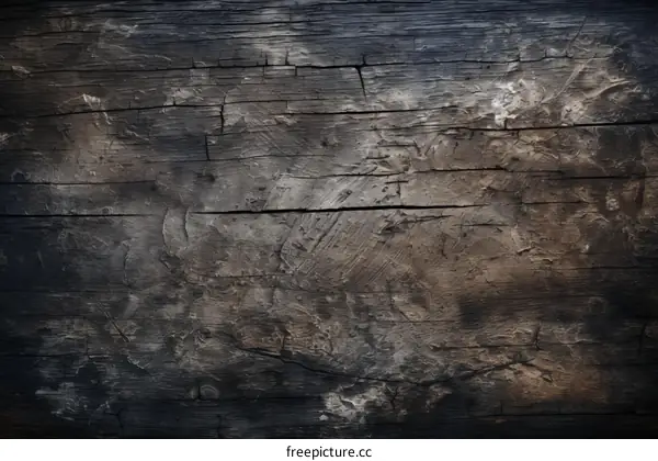 weathered wooden texture with cracks and knots
