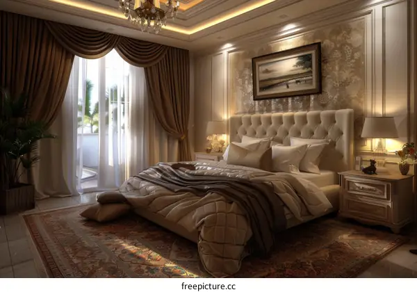 Elegant Luxury Bedroom Interior Design