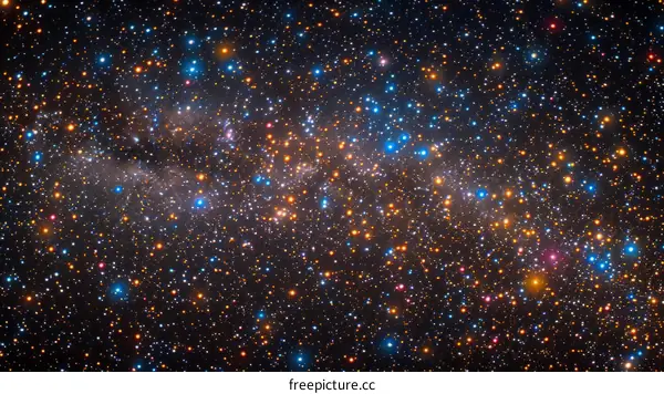 An image of a large number of stars in space.