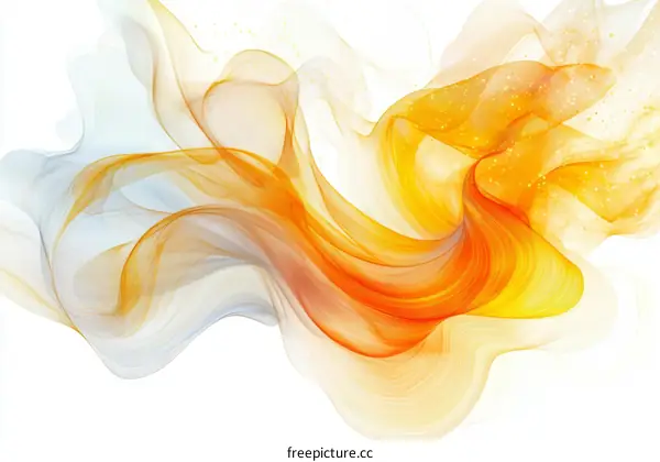 Abstract Flowing Colors Background Design