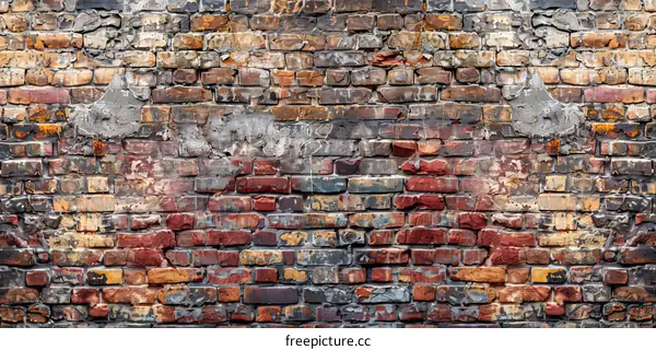 Grunge Brick Wall Texture Background