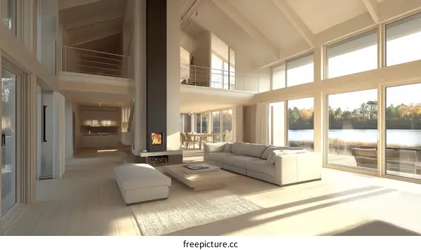 Modern Scandinavian Style House Interior Design