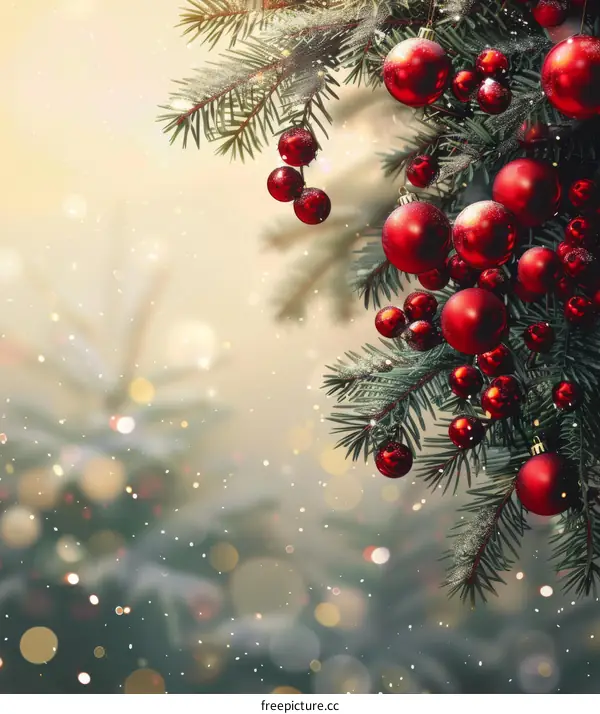 Red Christmas Tree Ornaments